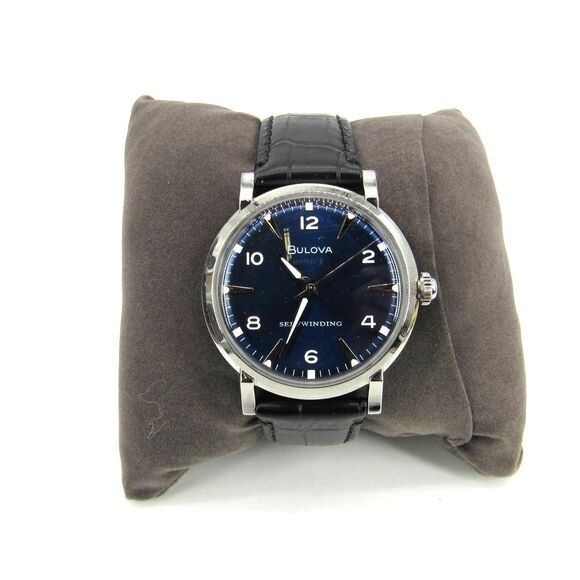 BULOVA Classic Wilton Automatic Blue Dial Men's Watch 96C142